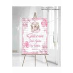 fırsatlar diyarı Kişiye Özel Mevlit - Doğum Günü - Baby Shower Hoşgeldiniz Karşılama Panosu Afişi 33x48 cm