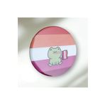 fırsatlar diyarı Pride Flag Lesbian Frog Buton Rozet
