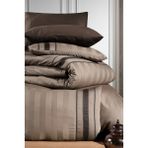First Choice Artwel %100 Pamuk 200 Tc (80 Tel) Deluxe Saten Tek Kişilik Nevresim Takımı - Vizon - 160 x 220 cm