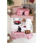 First Choice Avesome %100 Pamuk 150 Tc (56 Tel) Ranforce Tek Kişilik Nevresim Takımı - Gri - 160 x 220 cm