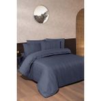 First Choice Glosland %100 Pamuk 150 Tc (60 Tel) Deluxe Ranforce Çift Kişilik Nevresim Takımı - Gri - 200 x 220 cm
