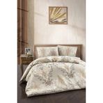First Choice Lara %100 Pamuk Çift Kişilik Nevresim Takımı - Ekru - 200 x 220 cm