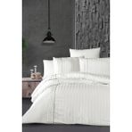 First Choice Modalife %100 Pamuk 200 Tc Deluxe Saten (80 Tel) Çift Kişilik Nevresim Takımı - Beyaz - 200 x 220 cm