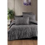 First Choice Neva %100 Pamuk Saten 200 Tc (80 Tel) Tek Kişilik Nevresim Takımı - Kahve - 160 x 220 cm