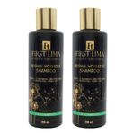 First Lima Hızlı Uzama Dökülme Önleyici ve Hacim 2x200 ml Şampuan