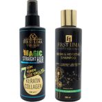 First Lima Professional 7 Güne Kadar Kalıcı Saç Düzleştirici Keratin Sprey ve Dökülme Önleyici ve Uzama Desteği 200 ml Şampuan