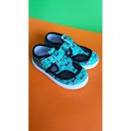 First Step Yeşil Baskılı Cırtlı Erkek Çocuk Sandalet
