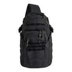 First Tactical Crosshatch Sling sırt çantası, askeri kalite, taktik omuz çantası, kadınlar ve erkekler için, 19 l