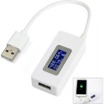 First Wei USB Kapasite Metre KCX-017 USB Akım Voltaj Ölçer