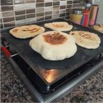 First Work Ocak Üstü Kare Sac Bazlama Börek Katmer Sacı - 0 - --
