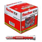 Fischer Duopower 10 X 80 Evrensel Dübel, Asma Dolapları, Beton, Duvar Rafları, Plaka Yapı Malzemeleri Vb. Sabitlemek İçin. -25 Adet Ürün No. 538242, Gri