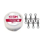 Fish Master Fırdöndü Paslanmaz Black Nickel (20 Adet) Özel Kutulu - 8