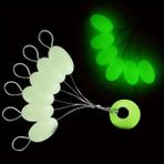 Fish Master Karanlıkta Parlayan Stoper 6'lı Silikon Stopper Glow