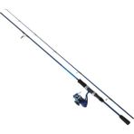 Fishack Lrf Spin Olta Seti - Daiwa Dw 210CM 14-42 gr Kamış + Daiwa DW2500 1+1bb Makina - Taşıma Çantalı - Tek Ebat - Çok Renkli