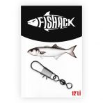 Fishack Paslanmaz Klipsli Firdondu Fume No: 8 12Li