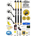 Fishack Tam Takım Sazan Olta Seti - 3'lü Set - L - 3.30MT/50-100GR
