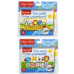 FISHER PRICE 2'li Set Water Painting Sulu Kalem Ile Sihirli Boyama Kitabı Fisher Price Hayvanlar Ve Sayılar