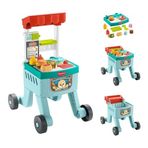 Fisher-Price 4'ü 1 Arada Alışveriş Sepeti Yürüteç bebek oyuncağı, JLM95