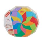 Fisher-Price Ahşap Mandala Yapboz Yürüme Çağındaki Çocuklar Için 40 Ahşap Parçadan Oluşan Fisher-Price Geometrik Mandala Yapboz Blokları HXT94 - 41 Delft Blue