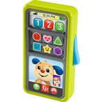 Fisher-Price Bebek ve Yürümeye Başlayan Çocuk Oyuncakları Gülmek ve Öğrenmek 2'si 1 Arada Slayt 9+ Ay Bebekler İçin Işıklar ve Müzikli Akıllı Telefon Öğrenmek İçin