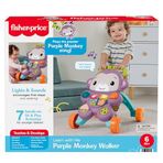 Fisher-Price Benimle Öğren Tatlı Maymun Yürüteç ve Eğitici Oyuncak, JGW94