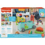 Fisher Price Eğlen Ve Öğren 3 Ü 1 Arada Karavan Yürüme Yardımcısı Çift Dilli Eğitici Aktivite Oyuncağı Türkçe-Englısh