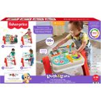 Fisher-Price® Eğlen ve Öğren® 4'ü 1 Arada Aktivite ve Çizim Masası | Birden Fazla Dil Desteğiyle Bebeklere ve Yürüme Çağındaki Çocuklara Yönelik Elektronik Eğitici Oyuncak JLM96