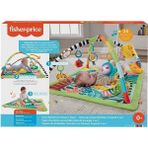 Fisher-Price Fisher Price HJW08 3ü1 Arada Yağmur Ormanı Jimnastik Merkezi Katlanabilir Özellikli Renkli Oyun Halısı
