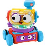 Fisher-Price HCK43 Fisher-Price 4'Ü1ARADA Eğlenceli Robot, Türkçe-Ingilizce, +6 Ay - Standart