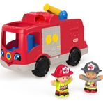 Fisher Price HDJ24 Little People Yardımsever İtfaiye Arabası
