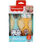 Fisher-Price HMF34 Neşeli Marakas Renkli Eğlenceli Tasarım ile Bebek Gelişimine Destek Oluyor