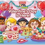 Fisher-Price Little People Valentine's Day is Here! (Lift-the-Flap) by Fisher-Price(TM), Reader's Digest (2012) Pappbilderbuch