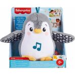 Fisher-Price Müzikli Peluş Penguen Yüksek Kontrastlı Tasarım ile Duyusal Gelişim Destekleyici