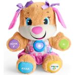 Fisher-Price Peluş Eğitici Köpekçiğin Kız Kardeşi 28 cm Renkli Polyester Kız Çocuk Oyuncağı