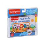 Fisher Price Sayılar Numbers Renkli Sihirli Su ile Yazma/Boyama Kitabı