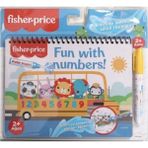 fisher-price Sihirli Boyama Kitabı Sayılar 0-4 Yaş İçin Su Bazlı Renkli Eğlenceli Etkinlik