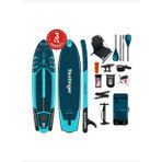 Fishing Sup Paddle Board 378x96x(12+8)cm Koltuklu & olta Tutuculu Balıkçı Şişme Sörf Tahtası Full Set