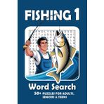 Fishing Word Search Puzzle Book (PART 1): Word Searches with Easy to Read Print about Fishing, Techniques, Fish Species and More | 50+ Puzzles ... Gift for Vacations, Holidays and Free Times
