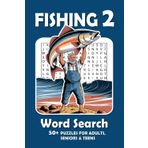 Fishing Word Search Puzzle Book (PART 2): Word Searches with Easy to Read Print about Fishing, Techniques, Fish Species and More | 50+ Puzzles ... Gift for Vacations, Holidays and Free Times
