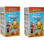 Fisho 2 Kutu Fisho Balık Yağı Şurubu 150 Ml - --