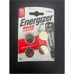 Fısıltı Fashion Energizer CR-2032 Lithium Pil 4'lü Paket Uzun Ömürlü Yüksek Performanslı 2032 Pil
