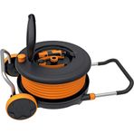 Fiskars 1023644 Arabalı Hortum Makarası Seti