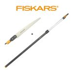 Fiskars 136528 Yüksek Dal Kesimi Teleskopik Sap ve Düz Testere