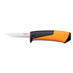 Fiskars Craft Bıçağı, Bileyicili Kılıf Dahil, 20,9 cm, Siyah/Turuncu/Kırmızı, 1023620
