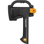 Fiskars Kamp Baltası, Masif, Taşıma Çantası Ile, Yapışmaz Kaplama, Çelik Bıçak/Fiberglas Plastik Sap