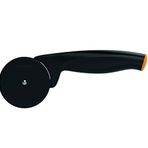 Fiskars pizza kesicisi ile yüksek kaliteli plastik-kesim parçası kesim, 19 cm, fonksiyonel form, siyah/turuncu, 1019533