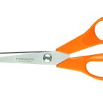 Fiskars üniversal makas, sağ elini kullananlar için, toplam uzunluk: 21 cm, kaliteli çelik/plastik, klasik, 1000815
