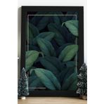 FISKBO Yeşil Yaprak Ahşap 24x33 cm Tasarım Çerçeve