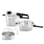 Fissler 4,5+2,5 lt Vitavit Premium Mat Düdüklü Tencere