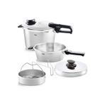 Fissler 8+4 lt Vitavit Premium Mat Düdüklü Tencere